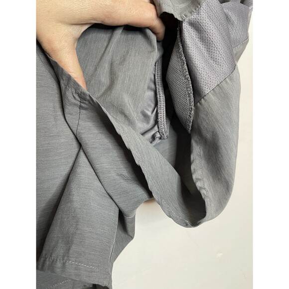 Nike Dri Fit WoMen's Small Gray Running Shorts Lined Active 4" Inseam - Picture 10 of 10